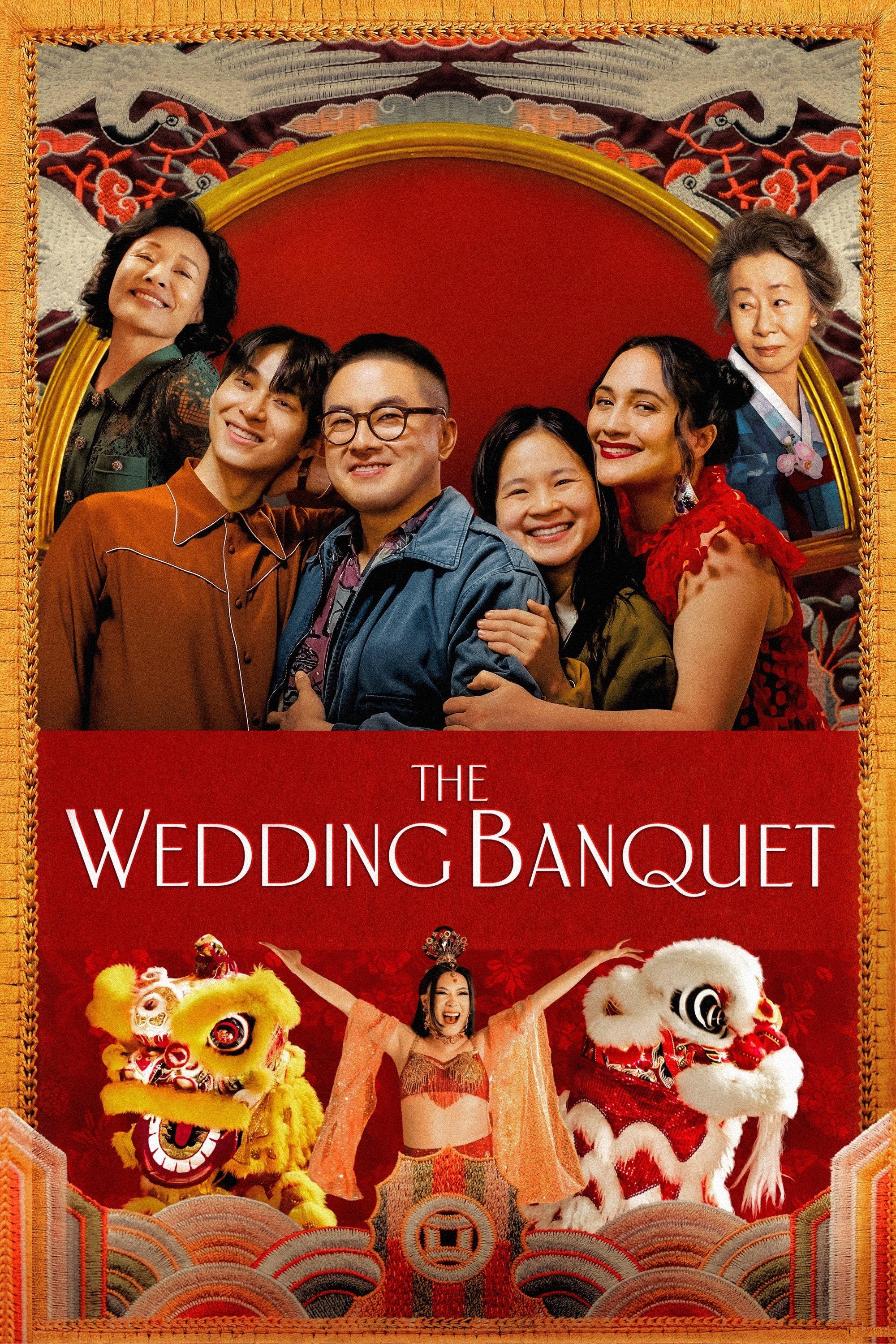 The Wedding Banquet Hindi Dubbed Movie Poster (2025)