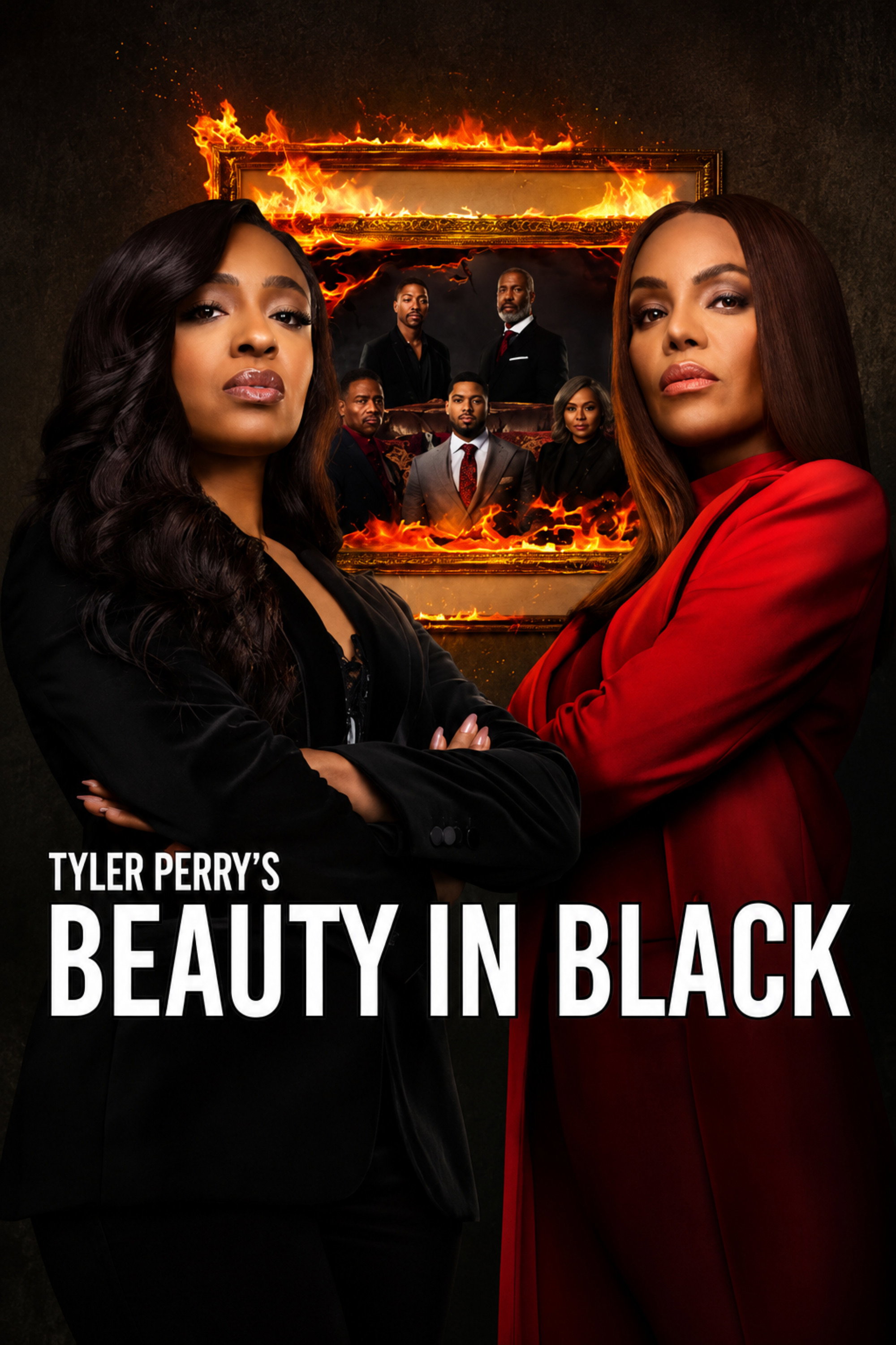 Beauty in Black Hindi Dubbed Movie Poster (2024)
